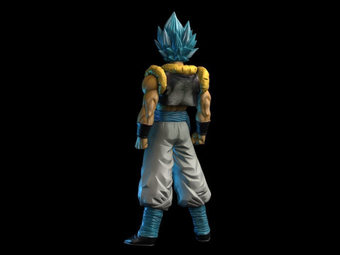 Gogeta Blue GDT Model do druku 3D