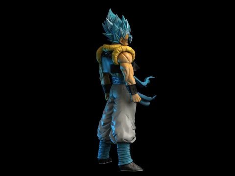 Gogeta Blue GDT 3D Print Model