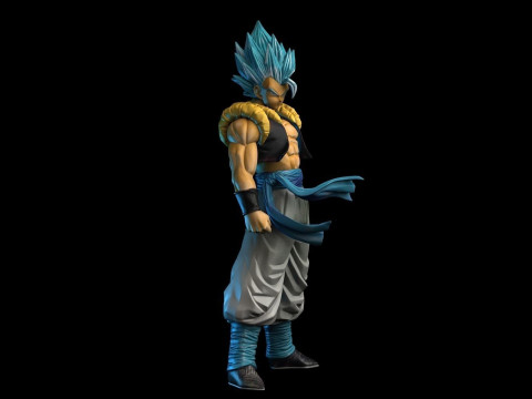 Gogeta Blue GDT Model do druku 3D