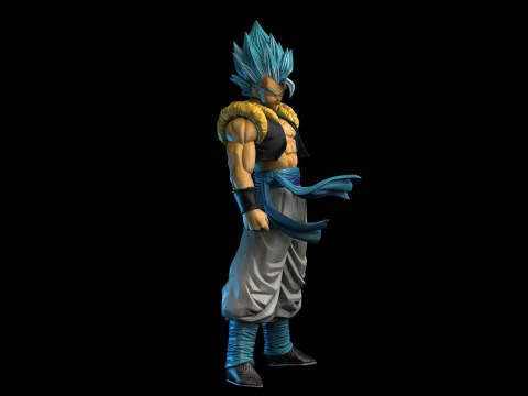 Gogeta Blue GDT 3D Print Model