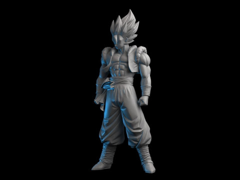 Gogeta Blue GDT Model do druku 3D