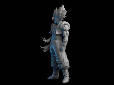 Gogeta Blue GDT 3D Print Model