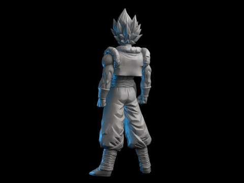 Gogeta Blue GDT Model do druku 3D