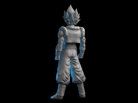 Gogeta Blue GDT 3D Print Model