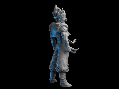 Gogeta Blue GDT 3D Print Model