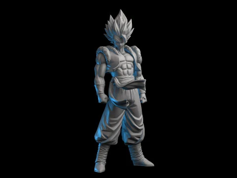 Gogeta Blue GDT 3D Print Model
