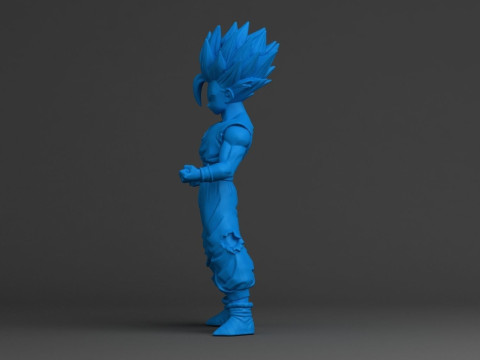 Gohan Super Saiyan II 3D printmodel
