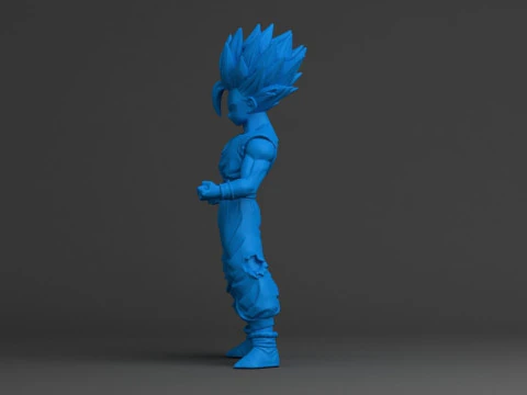 Gohan Super Saiyan II 3D Print Model