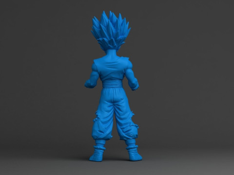 Gohan Super Saiyan II 3D printmodel