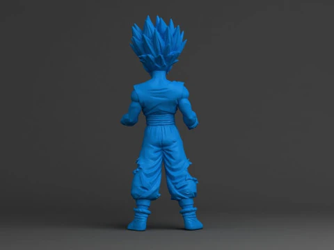 Gohan Super Saiyan II 3D Print Model