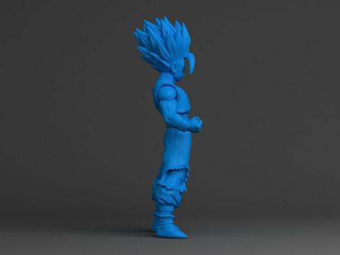 Gohan Super Saiyan II 3D printmodel