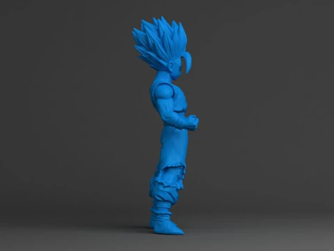 Gohan Super Saiyan II 3D Print Model