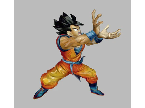Goku Kamehameha 3D Print Model