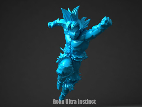 Goku Ultra Instinct 3D 打印模型