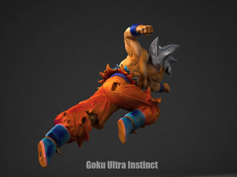 Goku Ultra Instinct 3D 打印模型