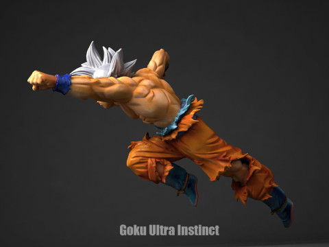 Goku Ultra Instinct 3D 打印模型
