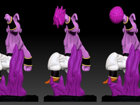 Kid Majin Buu 3D प्रिंट मॉडल