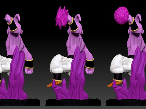 Kid Majin Buu 3D Print Model