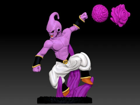 Kid Majin Buu 3D Print Model