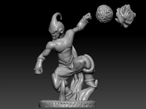Kid Majin Buu 3D Print Model