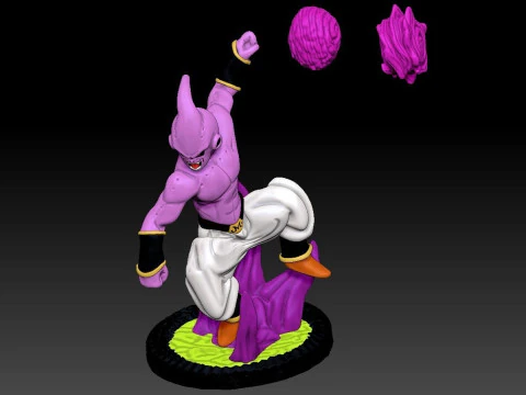 Kid Majin Buu 3D Print Model