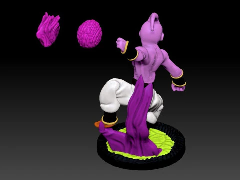 Kid Majin Buu 3D Print Model