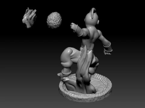 Kid Majin Buu 3D Print Model