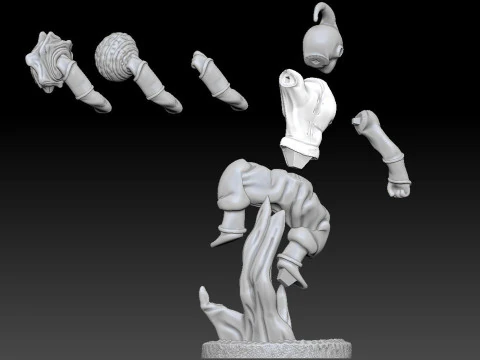 Kid Majin Buu 3D Print Model