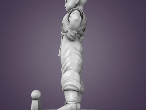 Krillin Figurine 3D 打印模型