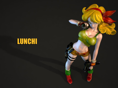 Lunchi Dragon Ball 3D Print Model