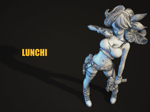 Lunchi Dragon Ball 3D Print Model