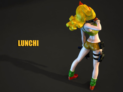 Lunchi Dragon Ball 3D Print Model