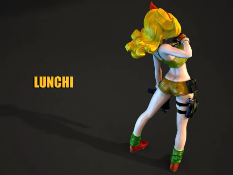 Lunchi Dragon Ball 3D Print Model