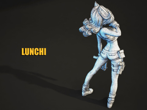 Lunchi Dragon Ball 3D Print Model