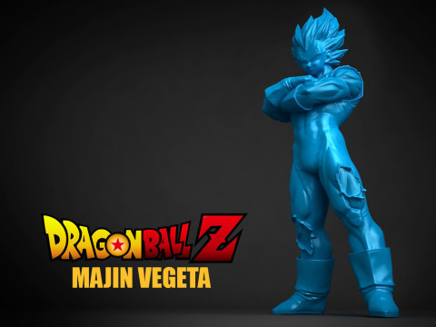 Majin Vegeta Modello di stampa 3D