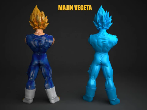 Majin Vegeta 3D Print Model