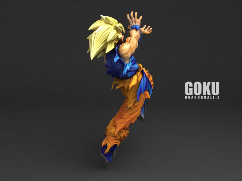 Goku Dragon Ball Z 3D Model