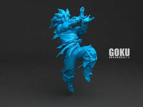 Goku Dragon Ball Z 3D Model