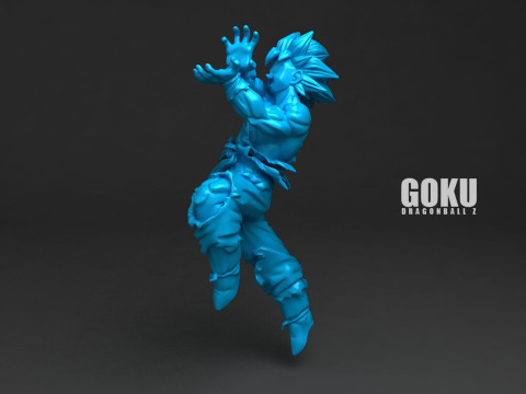 Goku Dragon Ball Z 3D Model