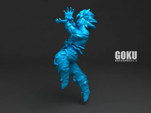 Goku Dragon Ball Z 3D Model