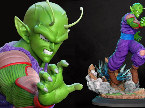 Piccolo Dragon Ball Z Modelo de Impressão 3D