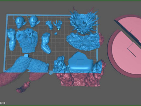 Piccolo Dragon Ball Z Modello di stampa 3D