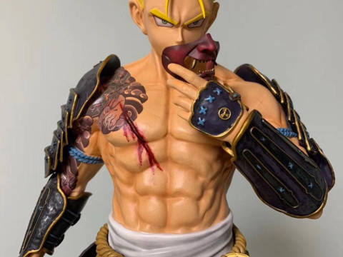 samurái de troncos Modelo de impresión 3D