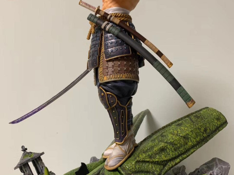 samurái de troncos Modelo de impresión 3D