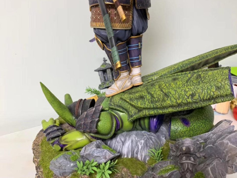 samurái de troncos Modelo de impresión 3D