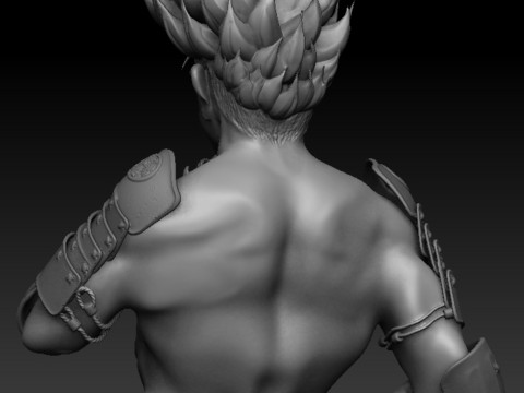 samurái de troncos Modelo de impresión 3D