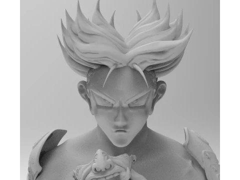 트렁크 사무라이 3D 프린트 모델