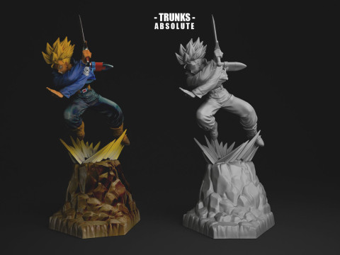 Batang SS Mutlak Model Cetak 3D