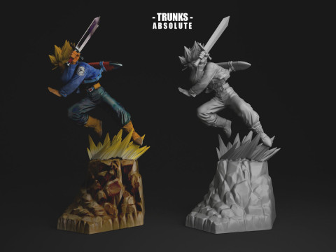 Batang SS Mutlak Model Cetak 3D