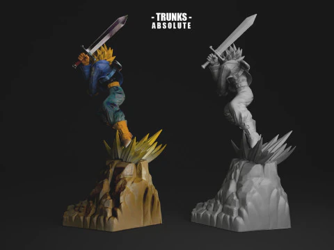 Trunks SS Absolute 3D Print Model